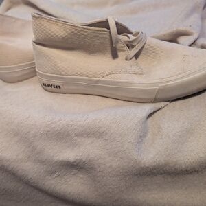 Seavees Cream High-Top Sneakers